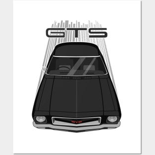 Holden HQ Monaro GTS 350 - Black Posters and Art